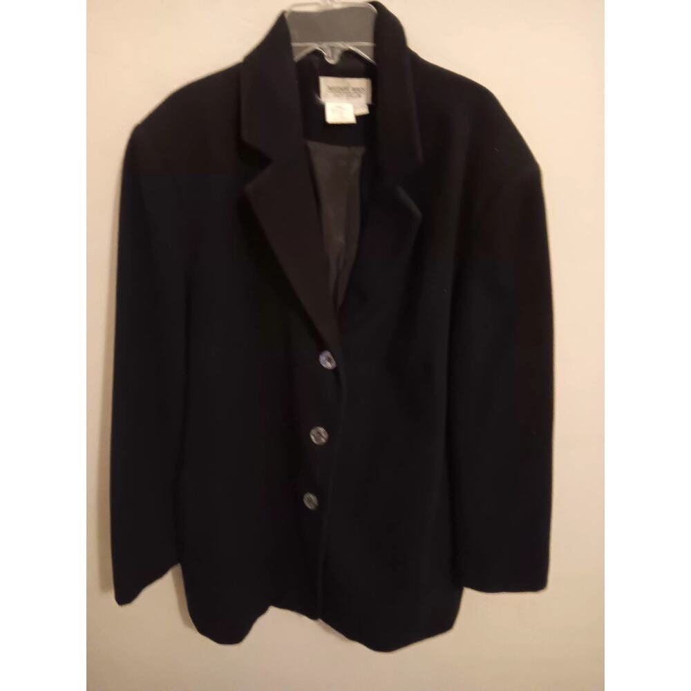 Newport New Jacket, Women's Plus Size 18W, Ventage Black Eclectic Lined, EUC